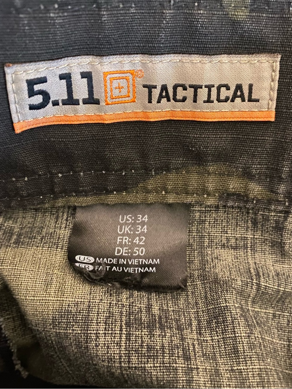 Rare 5.11 Tactical Kilt Camo size 34 - Picture 3 of 3